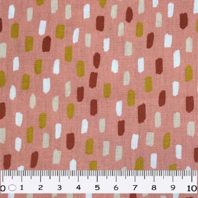 Baumwolle | RAIN bunt | altrosa